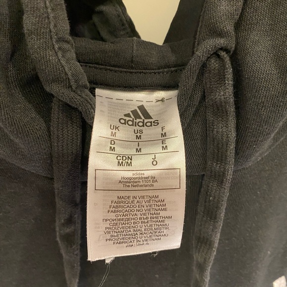 Adidas Men’s Essentials Fleece Three Stripe Hoodie. - Picture 4 of 7